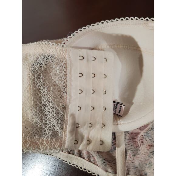 Victorias Secret Dream Angels Floral Bustier Corset Size 34D Romantic Going Out - Picture 9 of 15